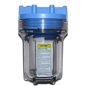 158111 Single Cartridge Filter Housing