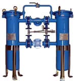 D8-30-3F-2B-150-4S-BS-PB-DP Duplex Bag Filter Housing