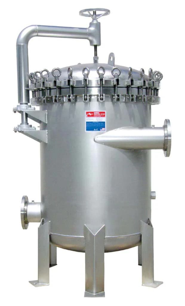 HUR 8X170FL-XP Multi-Round Cartridge Filter Housing