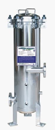 MUNI-1-2FL-304SS Single Cartridge Filter Housing