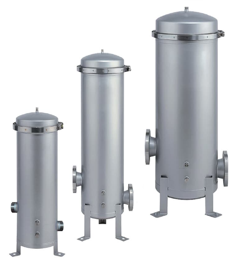 E-BCC-5x2-316L-2MN-E Multi-Round Cartridge Filter Housing