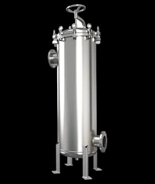 E-SBHFV-7x40-2.5STUB-316L-E-EPM Multi-Round Cartridge Filter Housing