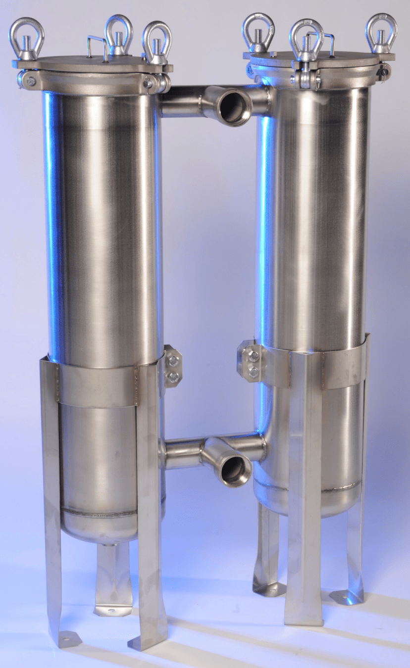 88-30-3F-2B-150-6S-BS-PB-DP Duplex Bag Filter Housing