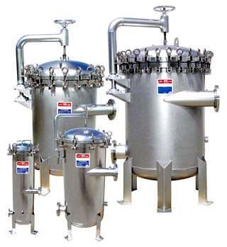 MRH-410-2BC Multi-Round Cartridge Filter Housing